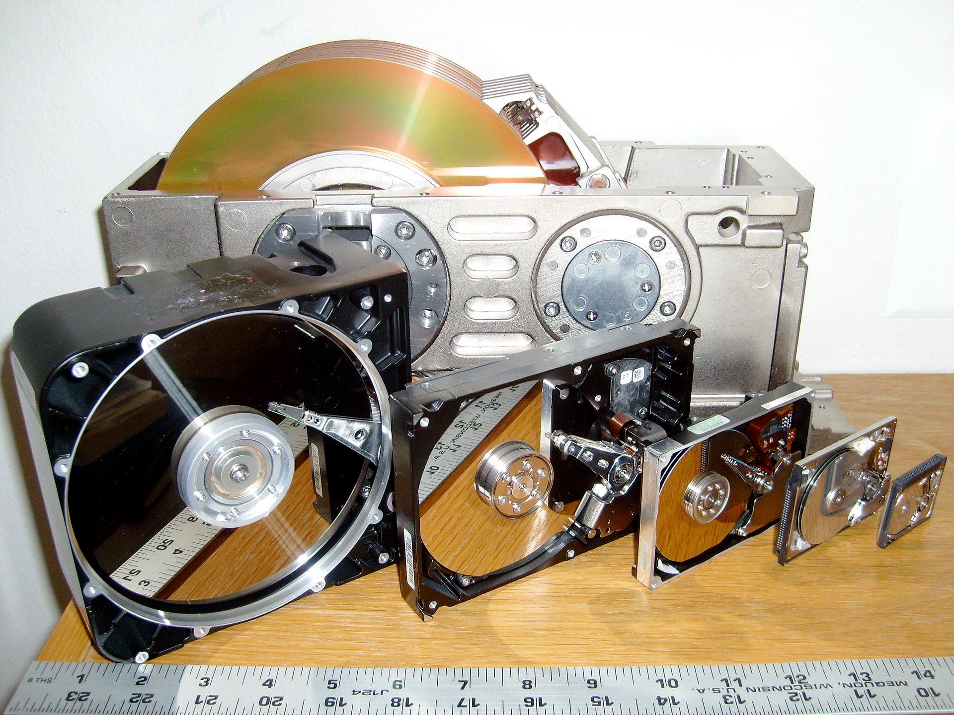 multiple hard drives